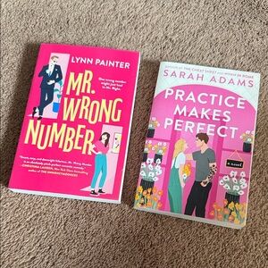 Valentine’s Day bundle Mr. Wrong Number and Practice Makes Perfect Books